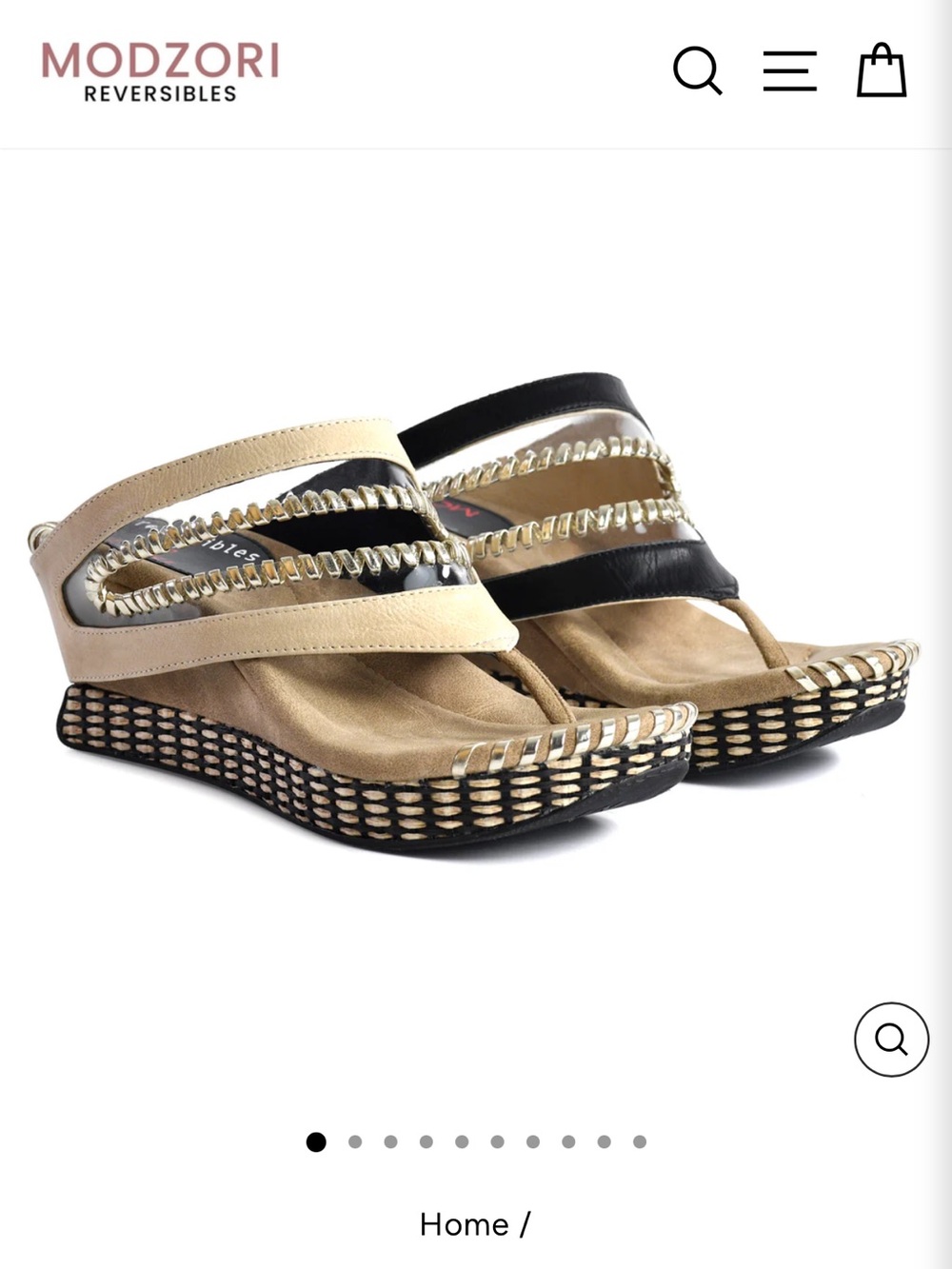 Reversibles Taupe Suede Slip-On Mules